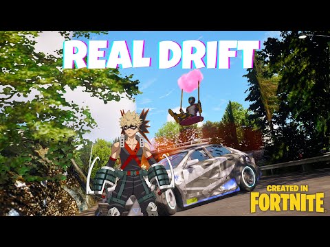 🏎️ Mastering Drifts in Fortnite's REAL DRIFT - OPEN WORLD! 🌎