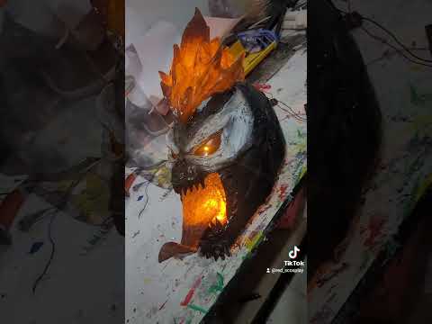 work of art #cosplay #venom #ghostrider #marvel #short #art