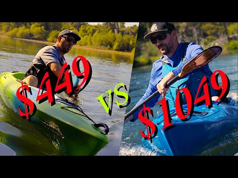 Baller vs Budget Recreational Kayak Comparison $449 vs $1049