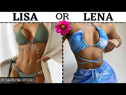 LISA OR LENA OUTFITS👙👙👙👙👙