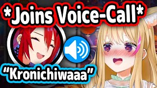 Elizabeth Suddenly Calls Polka During Stream and Does Her Cute UwU Anime Voice【Hololive】