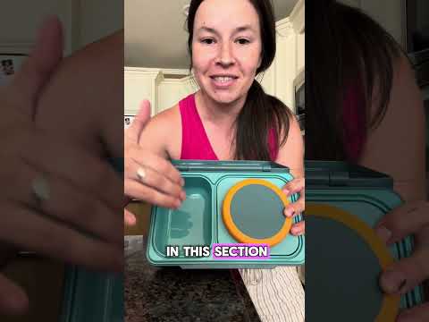 Omiebox Up Bento Box Lunch Box review | Lunch box with ice pack built in | Lunch box ideas school