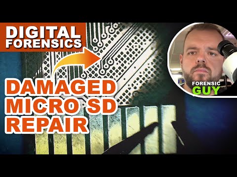 Damaged Micro SD card repair