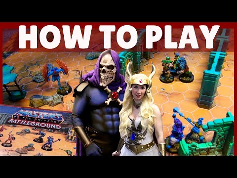 How to Play! He-Man Masters of the Universe Battleground Battle Report