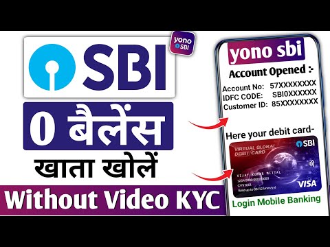 without video kyc | sbi zero balance account opening online 2024 | SBI account opening online