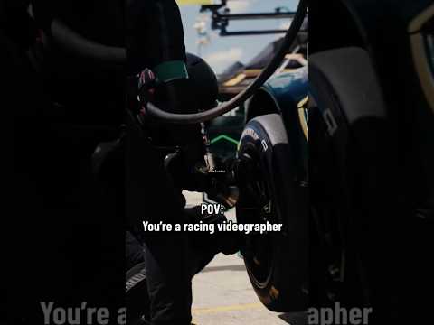 POV: You’re a racing videographer