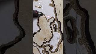 Tea Stain Art: Painting a Lady #viralvideo #artist #amazingshorts #trendingnow #paintingart #colors