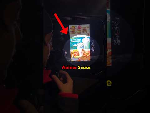 Trying The New McDonald’s Anime Sauce…