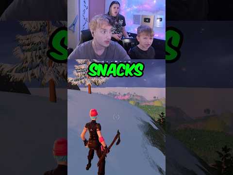 KID WANTS A SNACK 🥹 (fortnite)