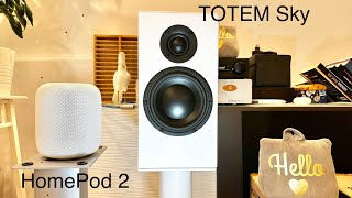 APPLE HomePod 2nd Gen. 🖤 Totem Acoustic Sky + Heed Elixir + Argon Audio Solo