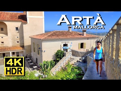 Artà Mallorca The Sanctuary of Sant Salvador 4K  HDR Dolby Atmos 💖 Balearic Islands 👀 Walking Tour