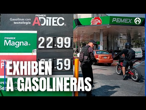 Esto cuesta la gasolina, según Profeco; pondrán lonas a gasolineras 'careras'