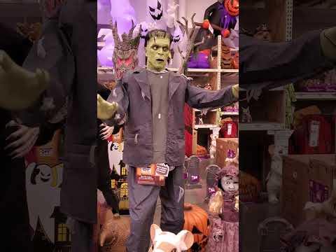 Home Depot Animatronic Frankenstein #halloween #shorts #halloweenanimatronics