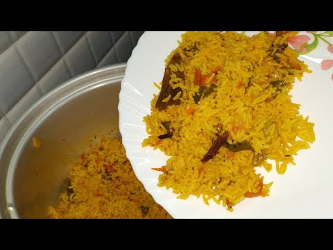 Tomato Rice Recipe||Tomato Rice in Rice Cooker || Telangana Ruchulu