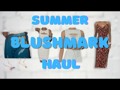 summer blushmark try-on haul || cameryn ayanna