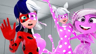 Miraculous The Ladybug - Love Transformation!( Inside Out 2 Animation!)