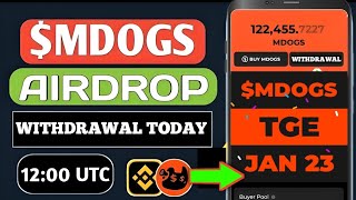 Money Dogs Listing Date | Money Dogs New Update | MDOGS Token Price, Listing Details, and Exchanges