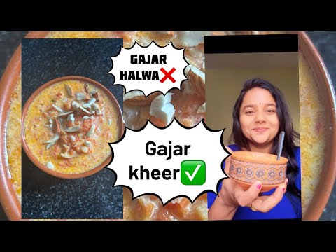 Gajar kheer|gud wali gajar kheer|winter special #gajarkheer #gajarhalwa #gudkikheer #winterspecial