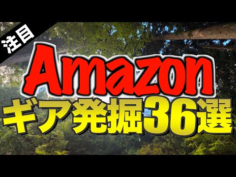 【キャンプギア⁉️】2024年9月にAmazonで見つけたキャンプ道具35選