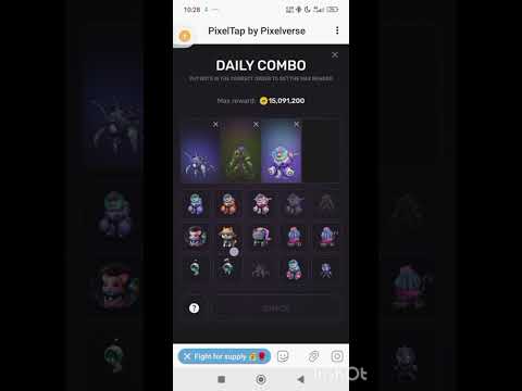 pixel tap pixelverse July 6 combos #hack #diy #howtodraw