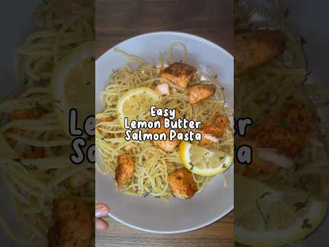 Quick Salmon Pasta #shorts