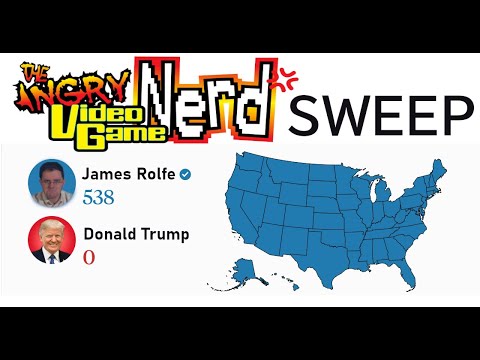 Trump VS Angry Video Game Nerd Presidental Debate