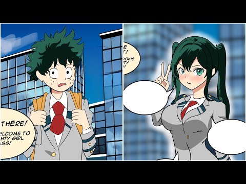 Mighty Girl Class MHA/TG | Gender Bender | TG TF Comic Dub