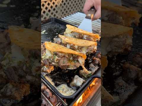 Steak Bite Tacos | Over The Fire Cooking by Derek Wolf