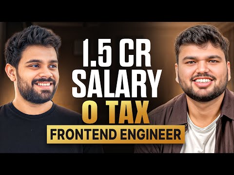 1.5Cr Salary and 0 Tax | Frontend Engineer Roadmap 2025