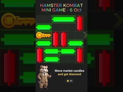 Hamster Kombat New Season Mini Game Solution 6 October 2024