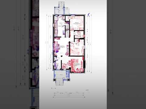 So satisfying to see as-built plans with their point cloud data #scantobim #scantocad #shorts