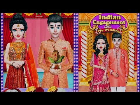 Indian Rani Girl Love Marriage Dressup and Makeover