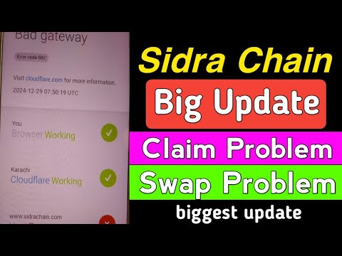 Sidra Chain Kyc Verification | Sidra Chain App Login Problem | Sidra Chain Ki Kyc Kaise Kare | Sidra