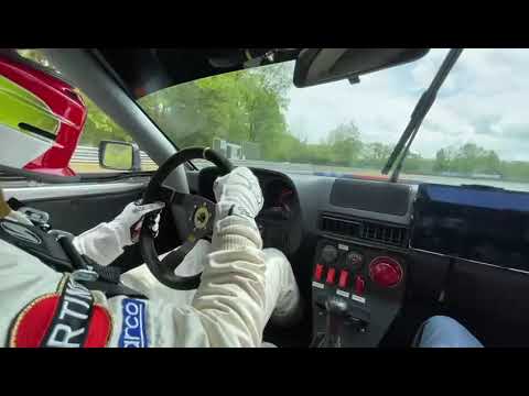 Testing wet Track at Zolder with Porsche 924S