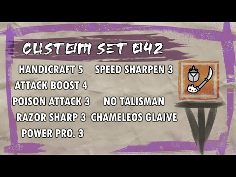 Custom Armor Set 042 - Request: Chameleos Glaive