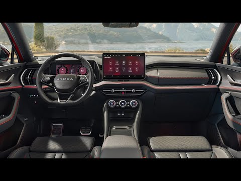 New Skoda Kodiaq RS 2025 - INTERIOR