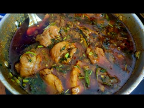 Spicy coriander chicken/chicken Gravy recipe/Butter coriander leaves chicken 🐔🍗😋