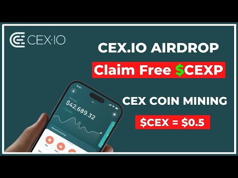 CEX.IO Airdrop || CEX.IO Tap To Mine Airdrop || Free CEX.IO Exchange Airdrop on Telegram #cexairdrop