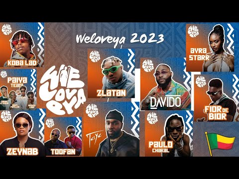 Weloveya 2023|Part2| Musical Festival in Benin with Davido/ Zlatan/ Ayra Starr/ Tayc/ Koba/ Toofan