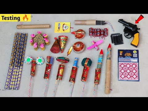 Testing Different Types of Diwali Fireworks | New and Unique Patakhe Experiment | Diwali fun