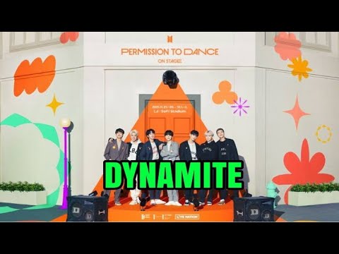 BTS || 'Dynamite' [ Prepare Live Concert 2021 (BTS Permission to Dance on Stage-LA) ] HOPE