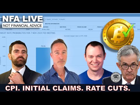 NFA LIVE: CPI REPORT, INITIAL CLAIMS & RATE CUTS.