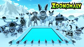 DESTROY ALL ZOONOMALY MONSTERS FAMILY in WINTER BIG HOLE - Garry's Mod