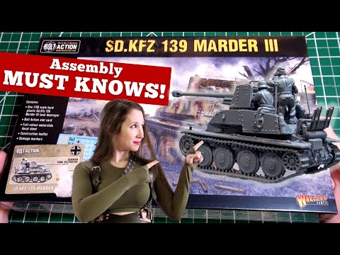 Assembly How-To Marder III Sd.kfz 139 in Bolt Action