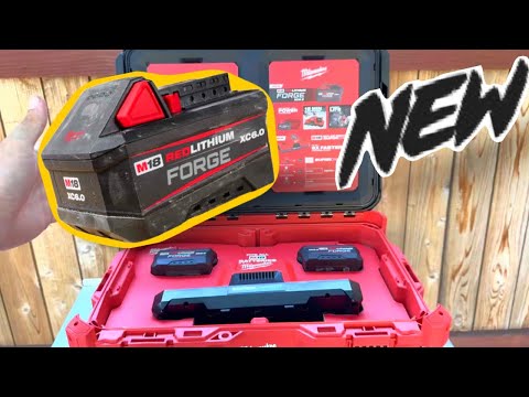 Should you CARE?? NEW Forge Milwaukee Tools Battery and Supercharger 🔋🪫48-11-1861 48-59-1815