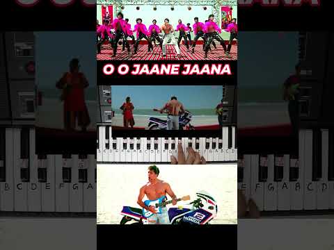 O O Jaane Jaana | Piano Cover | Guitar Tone | Salman Khan | #youtubeshorts  #piano