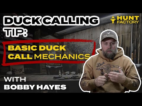 How To Blow A Duck Call: Basic Duck Call Mechanics