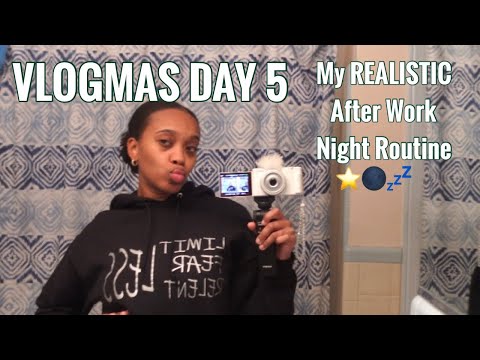 VLOGMAS DAY 5🎄: REALISTIC After Work Night Routine