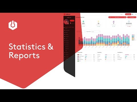 #7. Radio.co Studio: Statistics & Reports