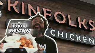 TRYING OUT A NEW FRIED CHICKEN RESTAURANT (KINFOLKS FOOD REVIEW)